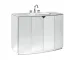 BASE PORTA LAVABO SINGOLO 114x57x85h, 2 ANTE