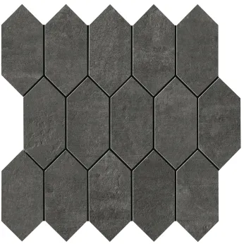 Керамогранит Cir Serenissima Evoca Mosaico Losanga Grafite