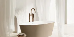 Alma 175x80x55h Ванна из искусственного камня