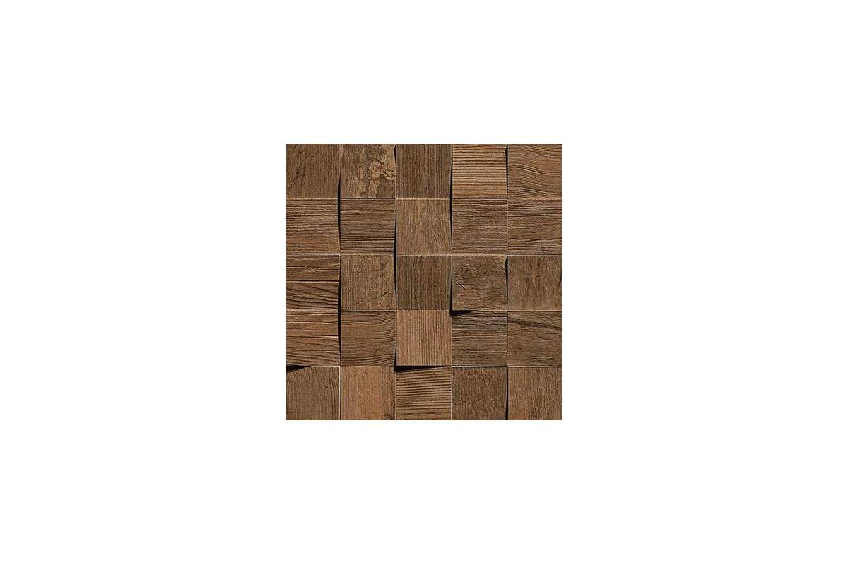 Керамогранит Atlas Concorde Axi Dark Oak Mosaico 3D