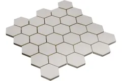 Керамогранит CE.SI. Full Body Esagono 5X5 Su Rete Fluoro