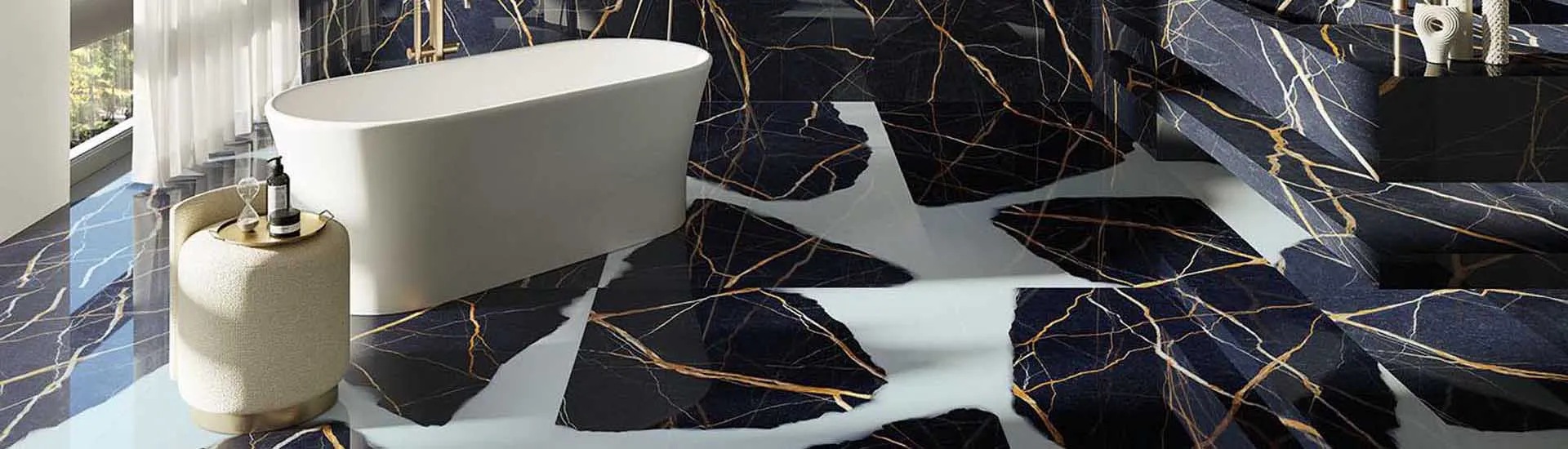 Керамогранит Provenza by Emil Group Unique Marble Sahara Noir