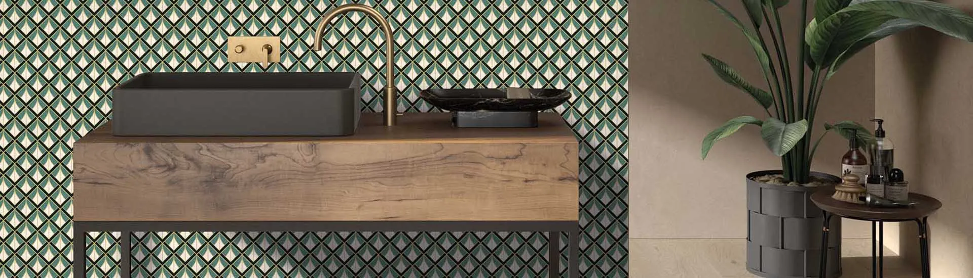 Керамогранит ABK Wide & Style Deco Mint