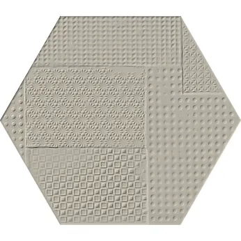 Керамогранит Emil Ceramica Sixty Esagona Timbro Fango