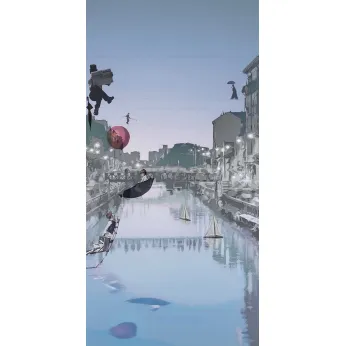 Керамогранит ABK Wide & Style Nuovi Mondi Milano B