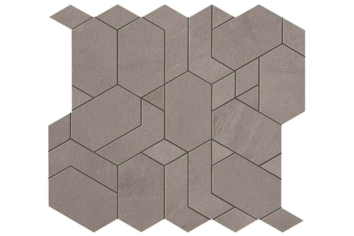 Керамогранит Atlas Concorde Boost Grey Mosaico Shapes