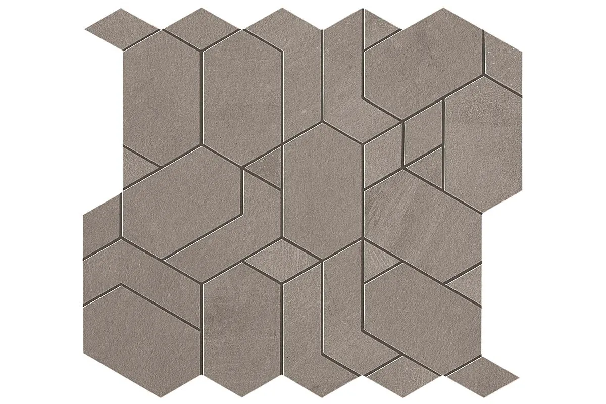 Керамогранит Atlas Concorde Boost Grey Mosaico Shapes