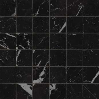 Керамогранит FAP Ceramiche Roma Gold Nero Elegante Macromosaico