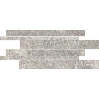 Керамогранит Ergon by Emil Group Oros Stone Grey Mosaico Listelli Sfalsati