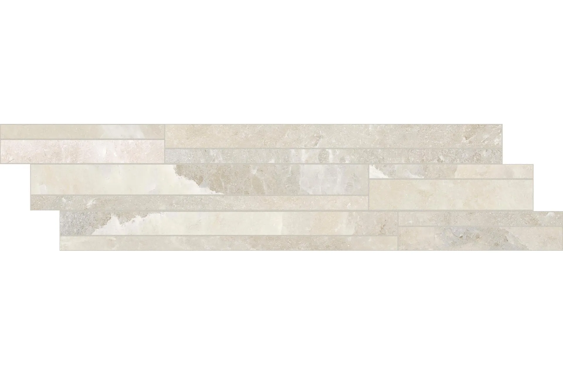 Керамогранит Florim Design Rock Salt White Gold Modulo List Sfalsato Mix