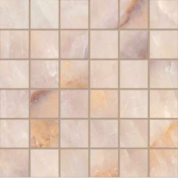 Керамогранит Emil Ceramica Tele di Marmo Crystal Mosaico Extra Pink 5x5