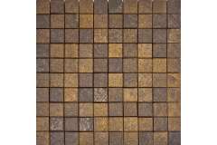 Керамогранит Casalgrande Padana Mineral Chrom Mosaico 3X3 Su Rete Brown