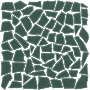Керамогранит AcquarioDue Opus Mosaico Lucida Petrolio