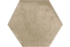 Керамогранит Cir Serenissima Riabita il Cotto Esagona 24Х27.7 Fabric Natural