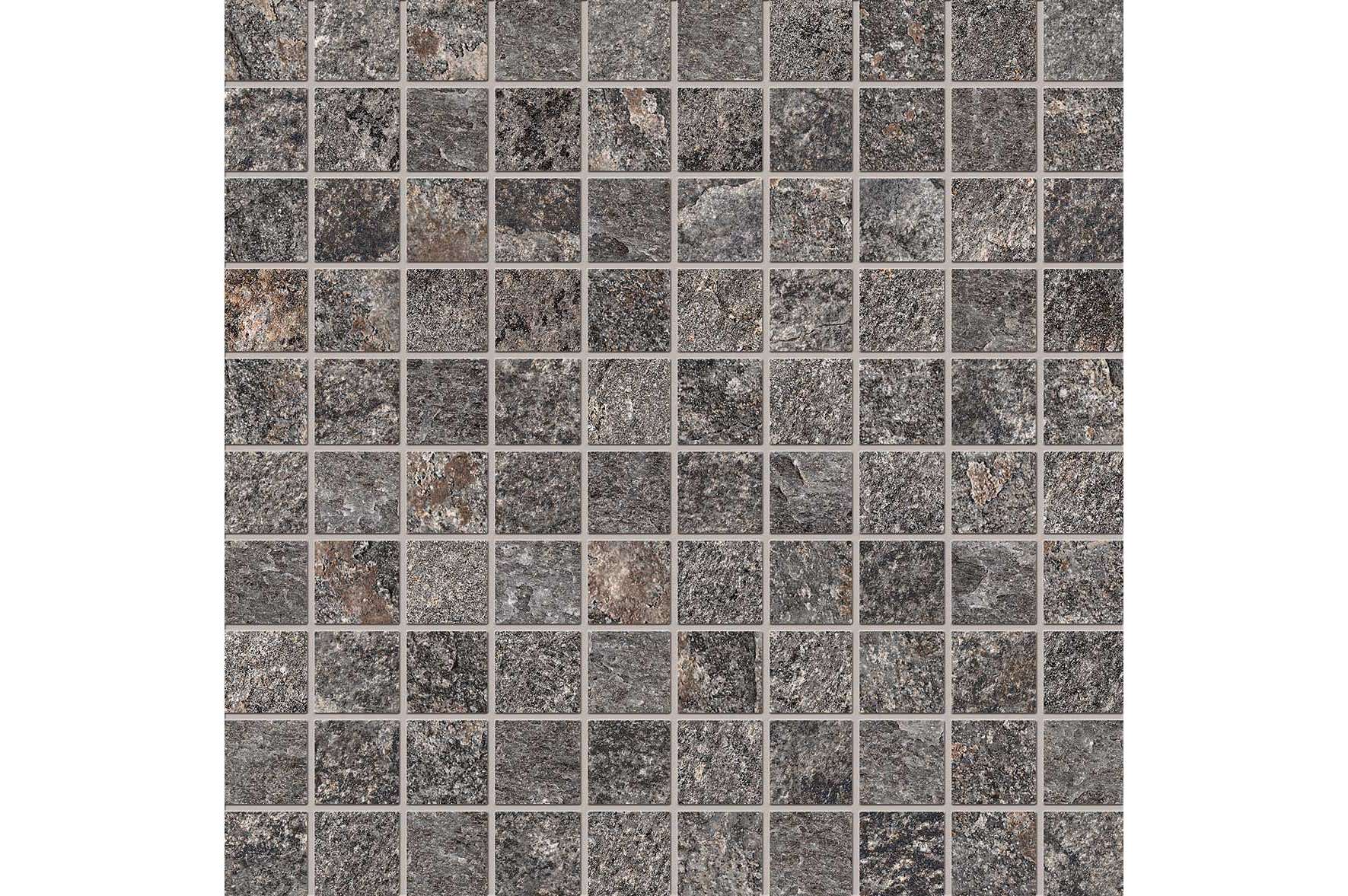 Керамогранит Ergon by Emil Group Oros Stone Antracite Mosaico 3X3