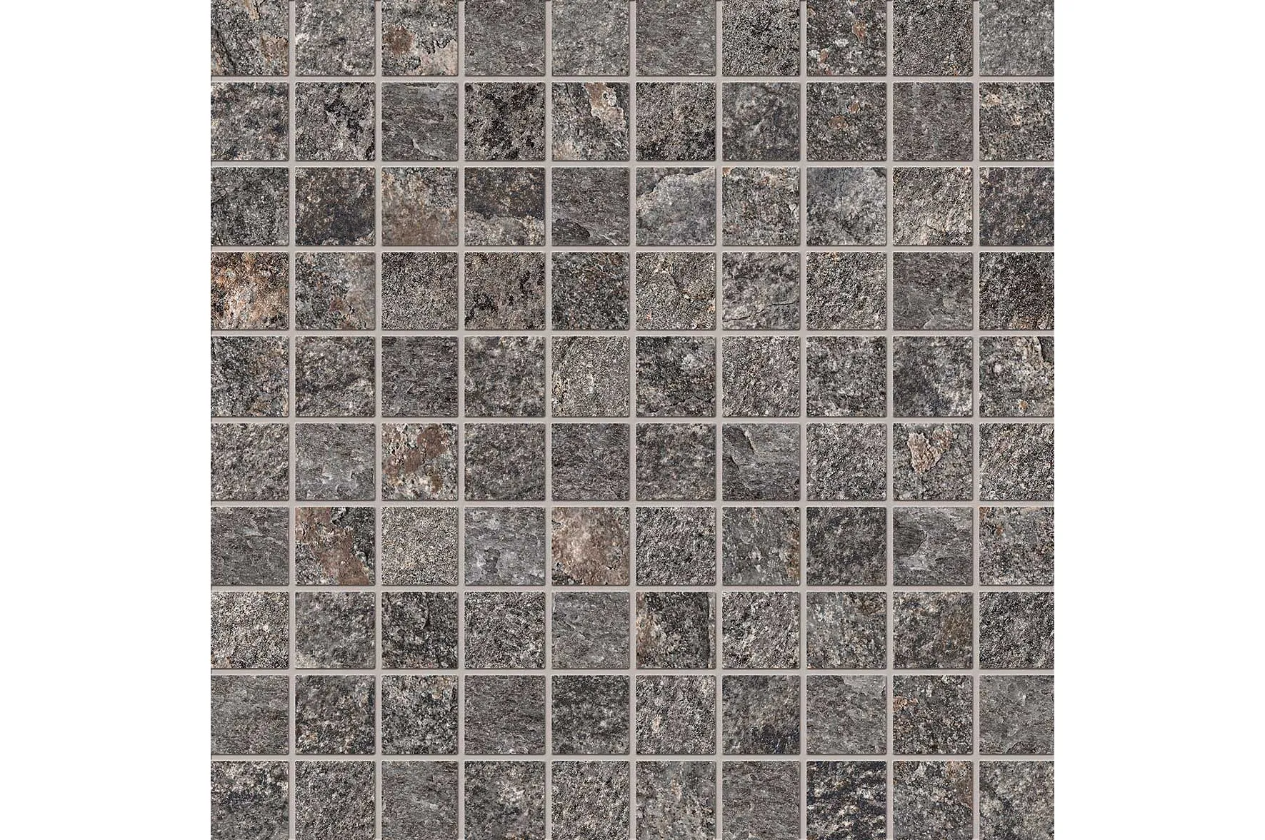 Керамогранит Ergon by Emil Group Oros Stone Antracite Mosaico 3X3