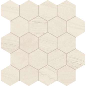 Керамогранит Provenza by Emil Group Varana Stone Beige Mosaico Hexagon Crosscut