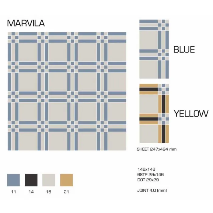 Керамогранит TopCer Victorian Designs Marvila