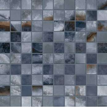 Керамогранит Emil Ceramica Tele Di Marmo Onyx Onix Blue Mosaico 3x3