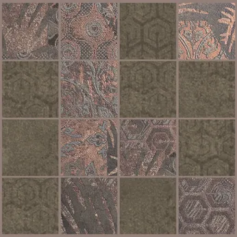 Керамогранит Decoratori Bassanesi Luci di Venezia Intreccio 7,2 Luci-Riflesso-Mud