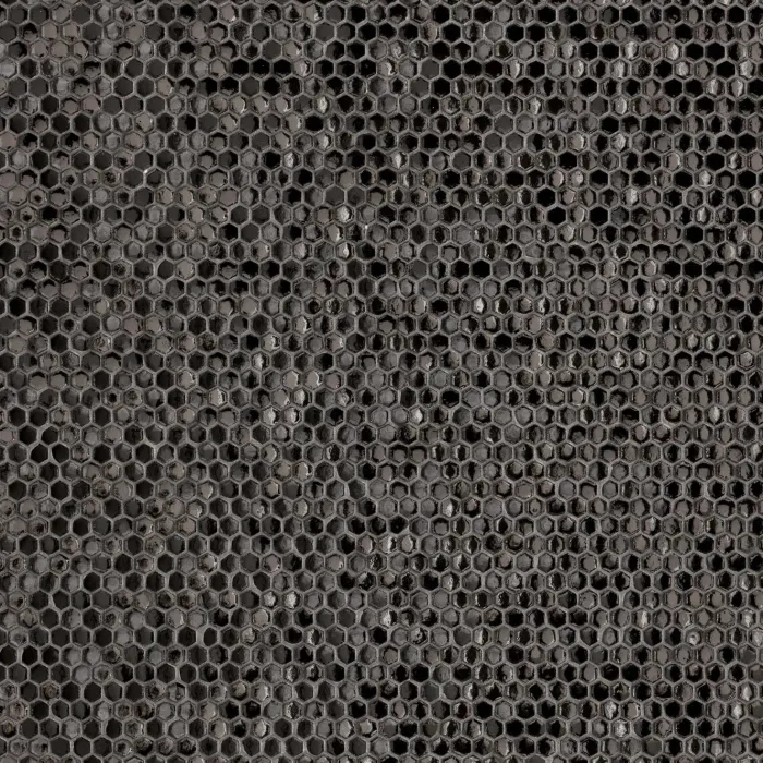 Керамогранит Mutina Phenomenon Honeycomb B Nero Glossy