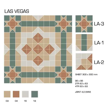 Керамогранит TopCer Victorian Designs Las vegas