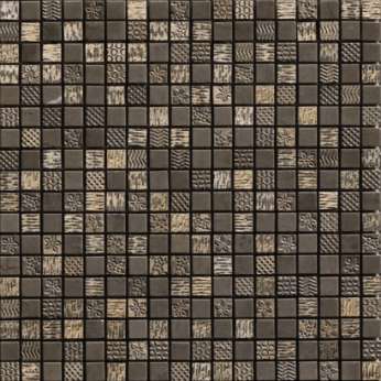 Мрамор Petra Antiqua Acqueforti Mosaics MOSAICO YOKO 1.5х1.5 LONDONGREY BRONZO