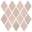 Mosaico Rombo Pink Velvet