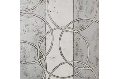 Мрамор Petra Antiqua Acqueforti Tiles Optical 9 Argento Dec.biancone