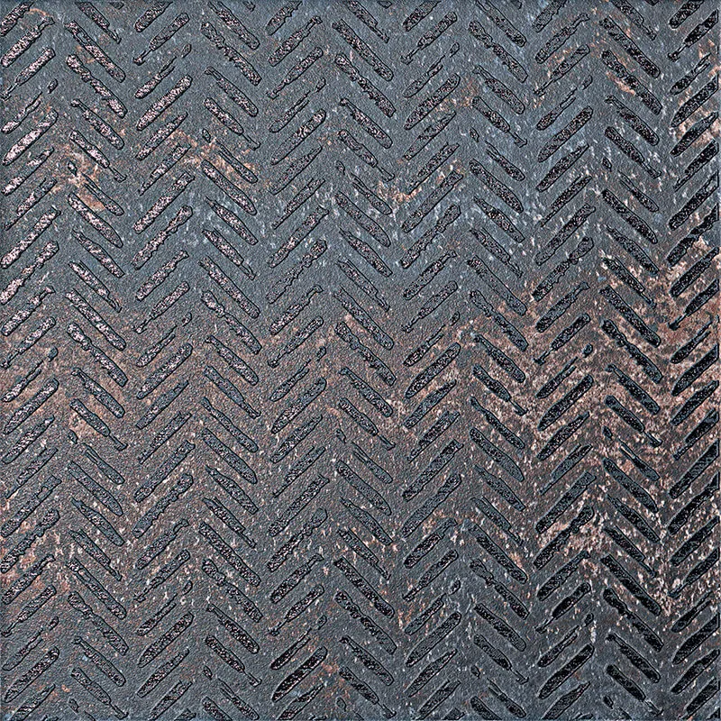 Керамогранит Cir Serenissima Costruire Lamiera Mix Nero S8