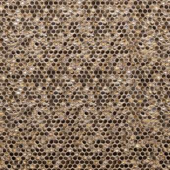 Керамогранит Mutina Phenomenon Honeycomb B Oro Glossy