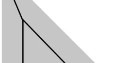 Diamantato mezzo triangolo