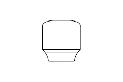 Керамогранит CE.SI. Metro Angolo Finale Esterno Pirite