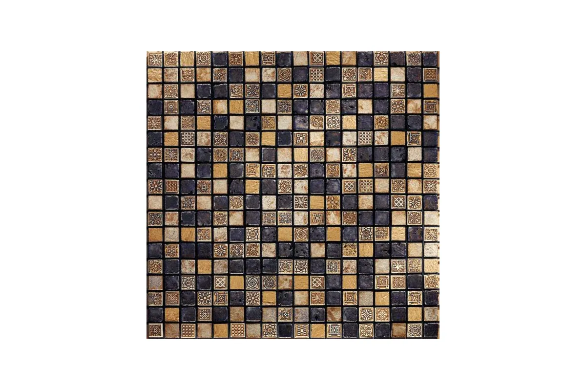 Мрамор Petra Antiqua Lacche 1 Fashion 6 Mosaico Cm 1,5 X 1,5