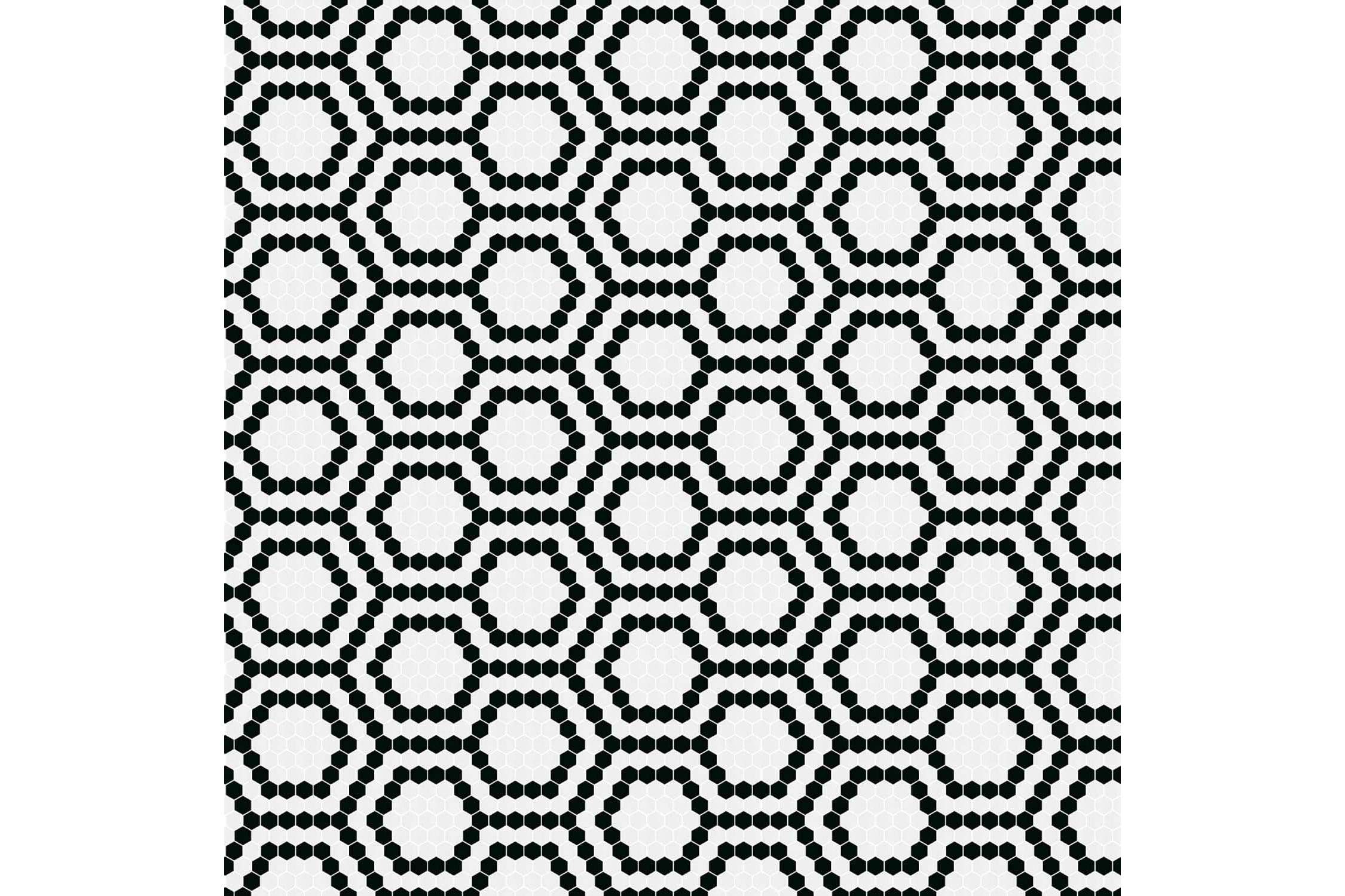 Мозаика Trend Hexagonal Decors (Хексагонал декорс) Hypnotic 1