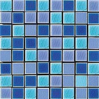 Керамогранит Cerasarda Pitrizza Mosaico Tessera Mare Mix Acqua Marina