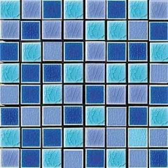 Керамогранит Cerasarda Pitrizza Mosaico Tessera Mare Mix Acqua Marina