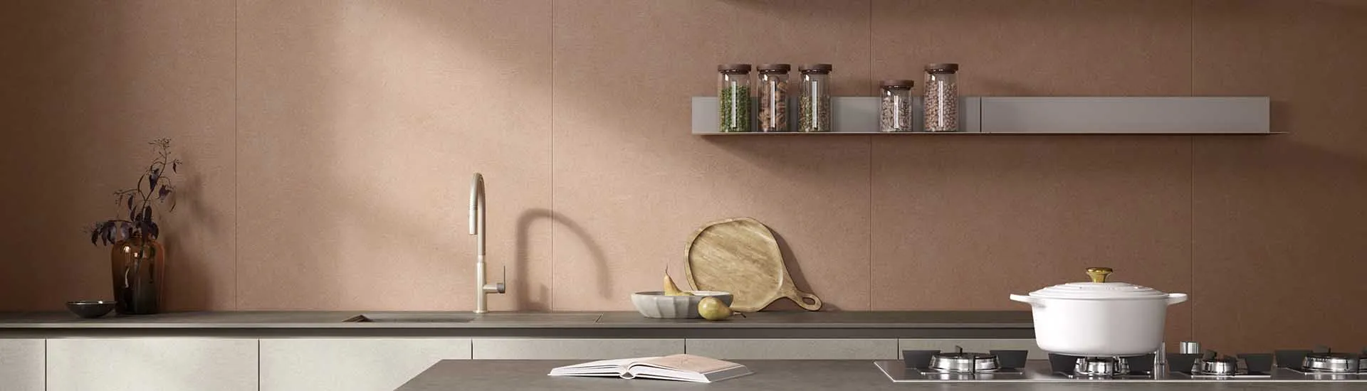 Керамогранит Laminam Rus Gemini Acero