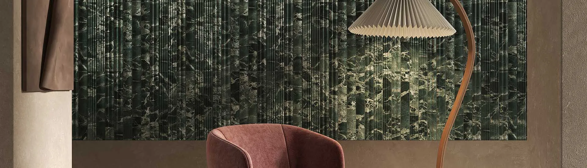 Керамогранит Sartoria Maximalista Green Denis Roman Regular