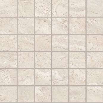 Керамогранит Emil Ceramica Dual Travertine Poro Aperto White Mosaico 5x5