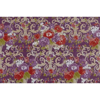 Керамогранит Petracers Primavera Romana (Примавера Романа) Fioritura Su Viola