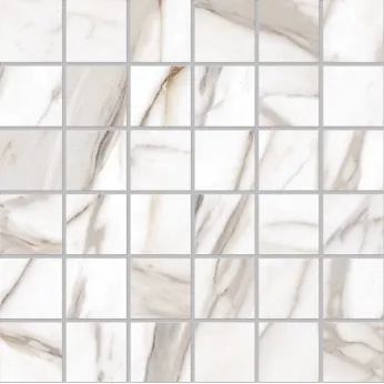 Керамогранит Emil Ceramica Tele Di Marmo Reloaded Calacatta Gold Canova Mosaico 5x5