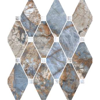 Керамогранит La Fabbrica Gemstone Octagone Ocean