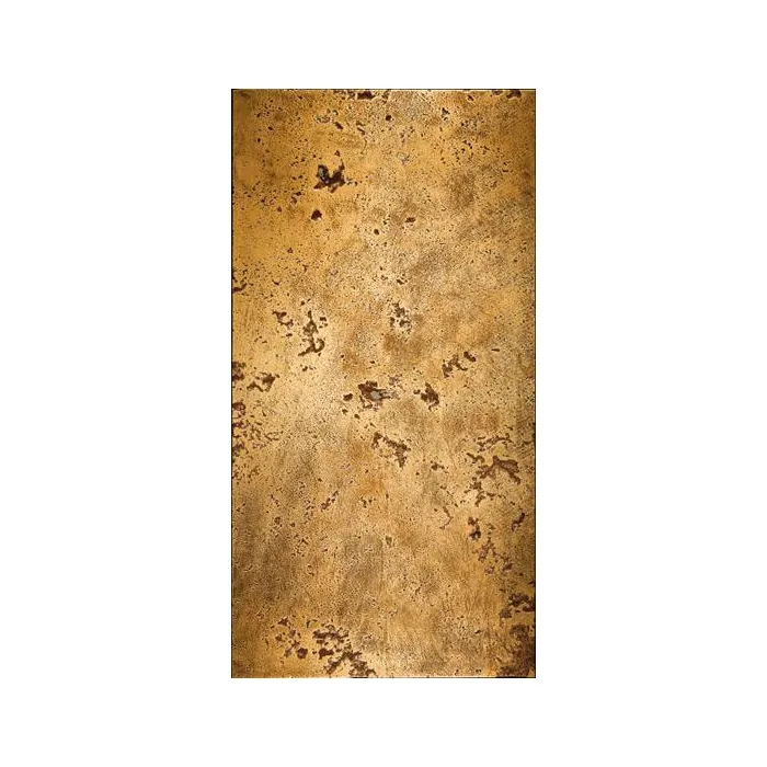 Мрамор Petra Antiqua Lacche 2 PATHOS  Fondo Travertino - Decoro Oro  30,5 x 60