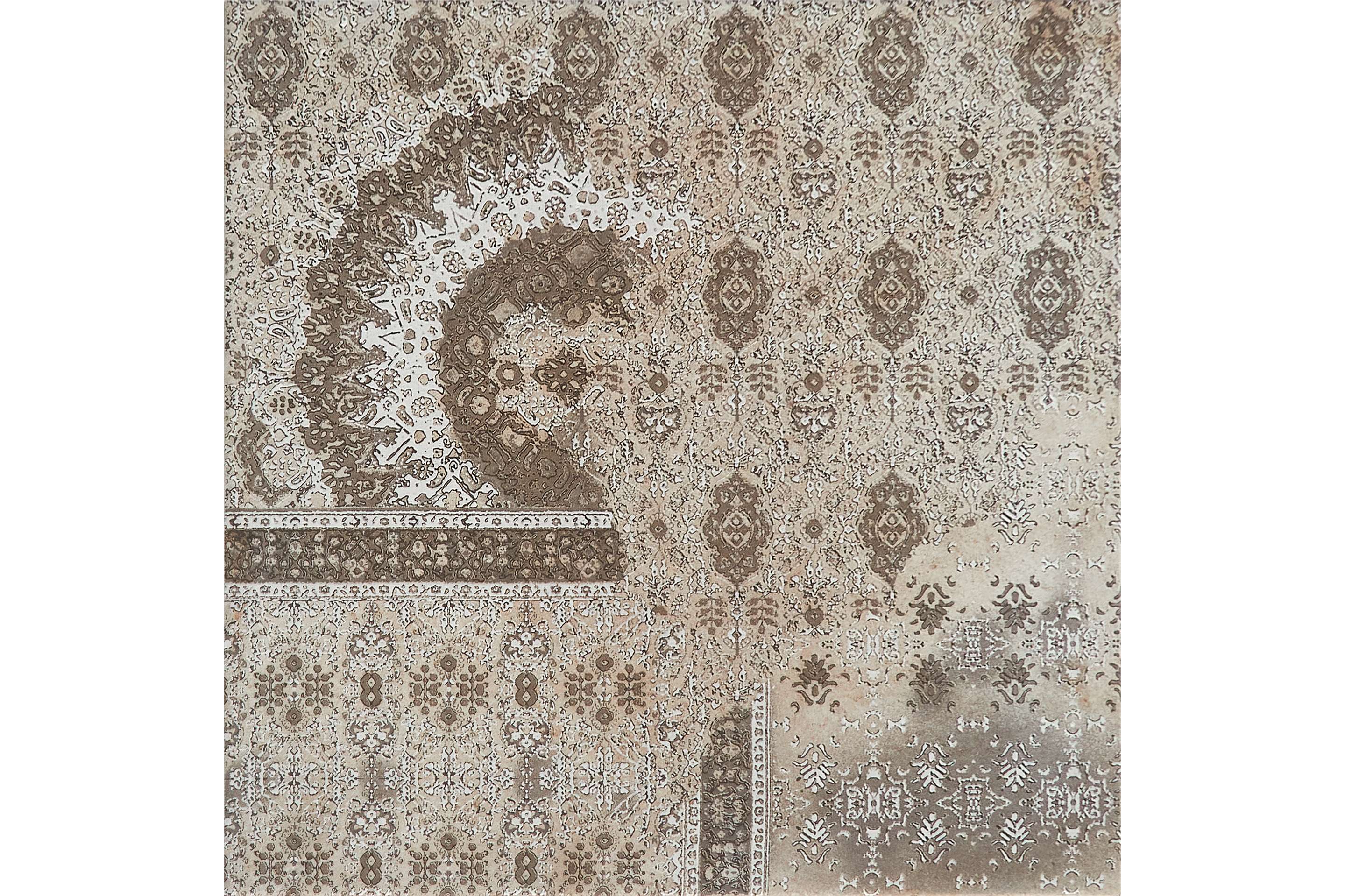 Керамогранит Cir Serenissima Riabita il Cotto Inserto Pattern S/4 Grey
