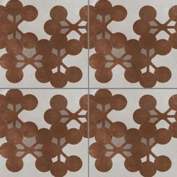 Керамогранит Mutina Azulej Flores grigio