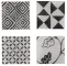 Musiva Decoro " C " Grigio/nero 4.5x4.5 (4 Pezzi)