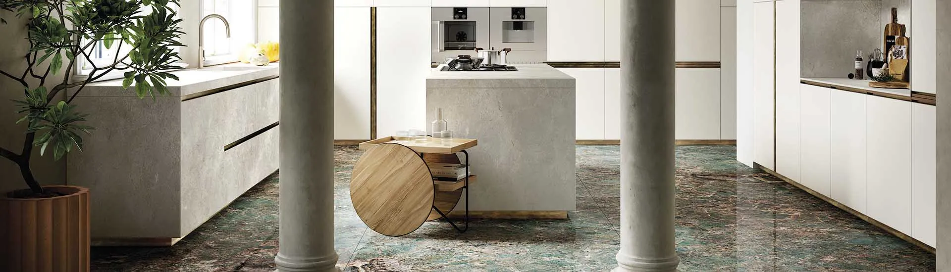 Керамогранит Sapienstone by Iris Group Sapienstone Platinum White