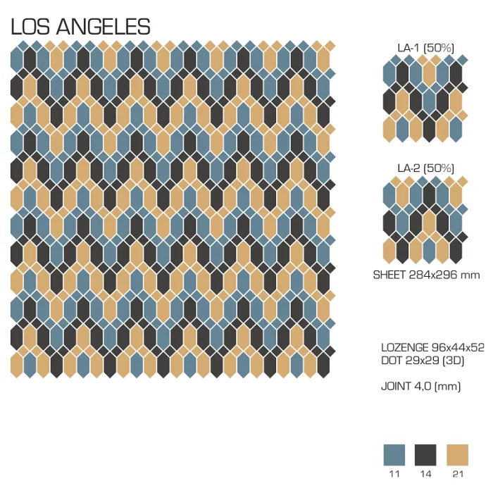 Керамогранит TopCer Victorian Designs Los angeles