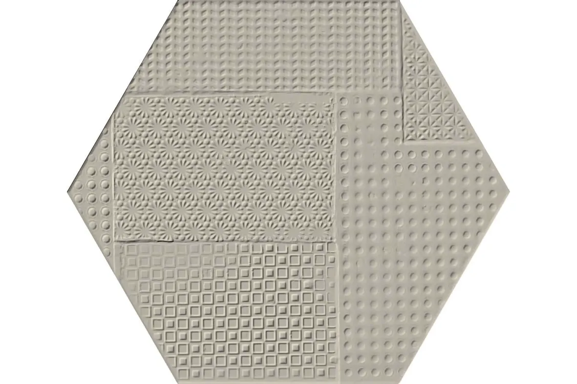 Керамогранит Emil Ceramica Sixty Esagona Timbro Fango